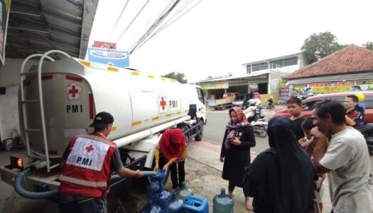 JK: PMI Lipatgandakan Pasokan Air Bersih di Cianjur