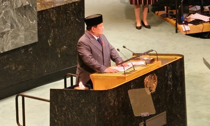 Pidato Presiden Prabowo Subianto di KTT PBB New York