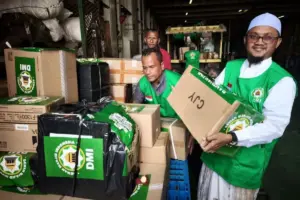 PW DMI Aceh Menyalurkan Bantuan PP DMI ke masjid-masjid di Aceh